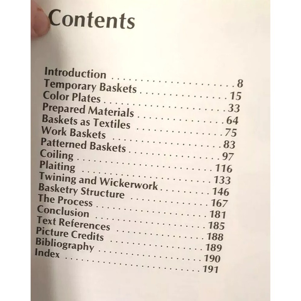 1986 Nature of Basketry Weaving Art Craft Rossbach Woven Ed The Book 80s Vtg - Picture 4 of 11